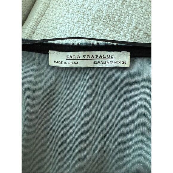 ZARA Jumpsuit Velvet Wide Leg Size Small - BLOGGER FAVORITE - Picture 8 of 8